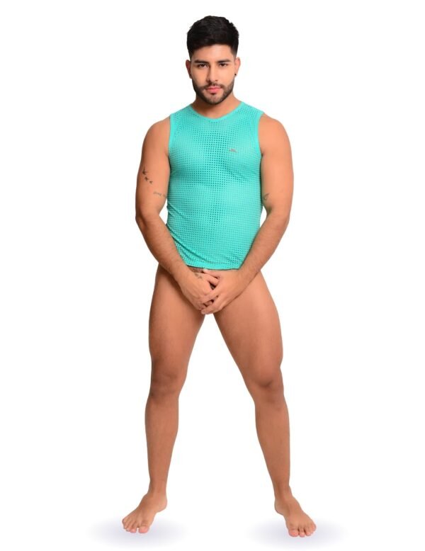 Camiseta en malla, marca Pali