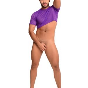 Crop top en malla marca Pali